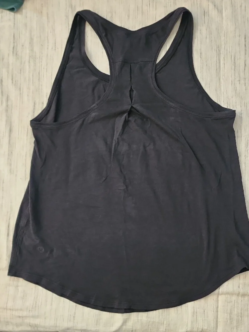 lululemon athletica Black Racerback Tank Top Small